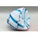Beehive form glass vase with a swirl design, probably by Charlie Meaker, late C20th - Image 5 of 7