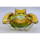 Chřibská Glass bowl, Josef Hospodka, Czech 1970s