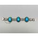 Egyptian bracelet with large faience scarabs, c1920 - Image 1 of 7