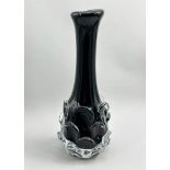 Aseda Glasbruk Art Glass Vase by Bo Borgstrom, Swedish, 1960s/1970s