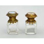 Two Palais Royal or Grand Tour Perfume Bottles, French, second half C19th