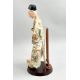 Chinese Doll of a man dressed in traditional costume, signed, early C20th. - Image 4 of 10