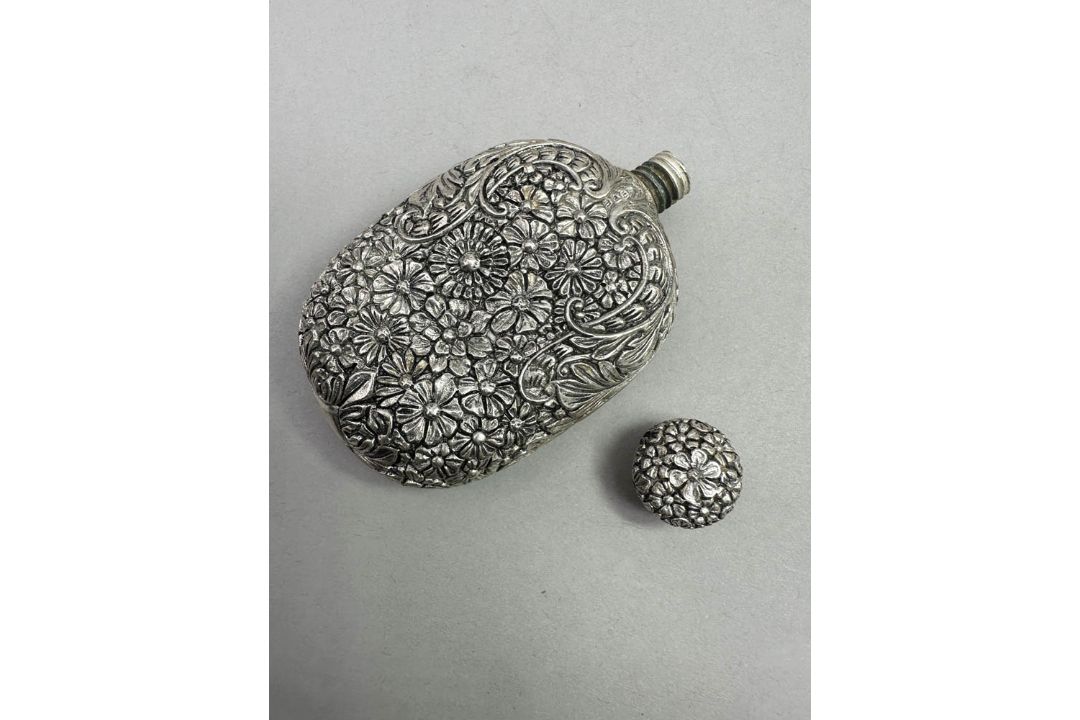 Very fine German silver scent bottle, Christoph Widmann, c1920 - Image 4 of 7