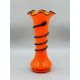 Orange tango glass Vase, possibly Loetz, Czechoslovakia , 1920s/1930s - Image 1 of 6