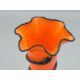 Orange tango glass Vase, possibly Loetz, Czechoslovakia , 1920s/1930s - Image 5 of 6