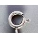 Art Nouveau silver pendant Necklace with chalcedony, probably France or Belgium c1920 - Image 8 of 9