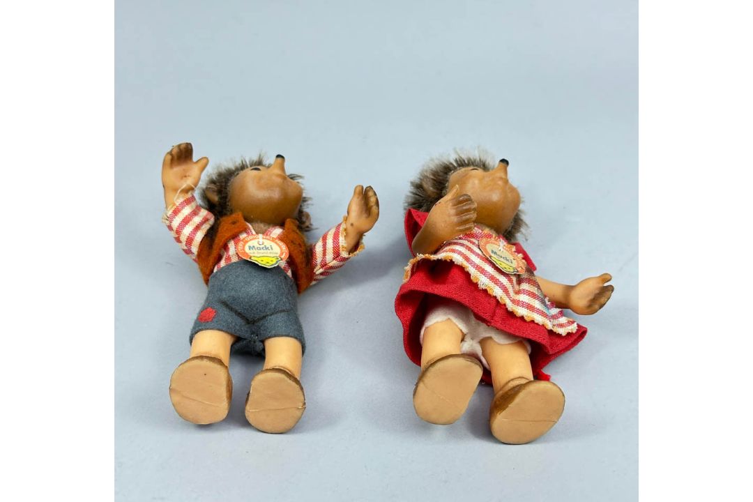 Steiff Hedgehogs : Macki and Mucki, 1950s/1960s - Image 6 of 10