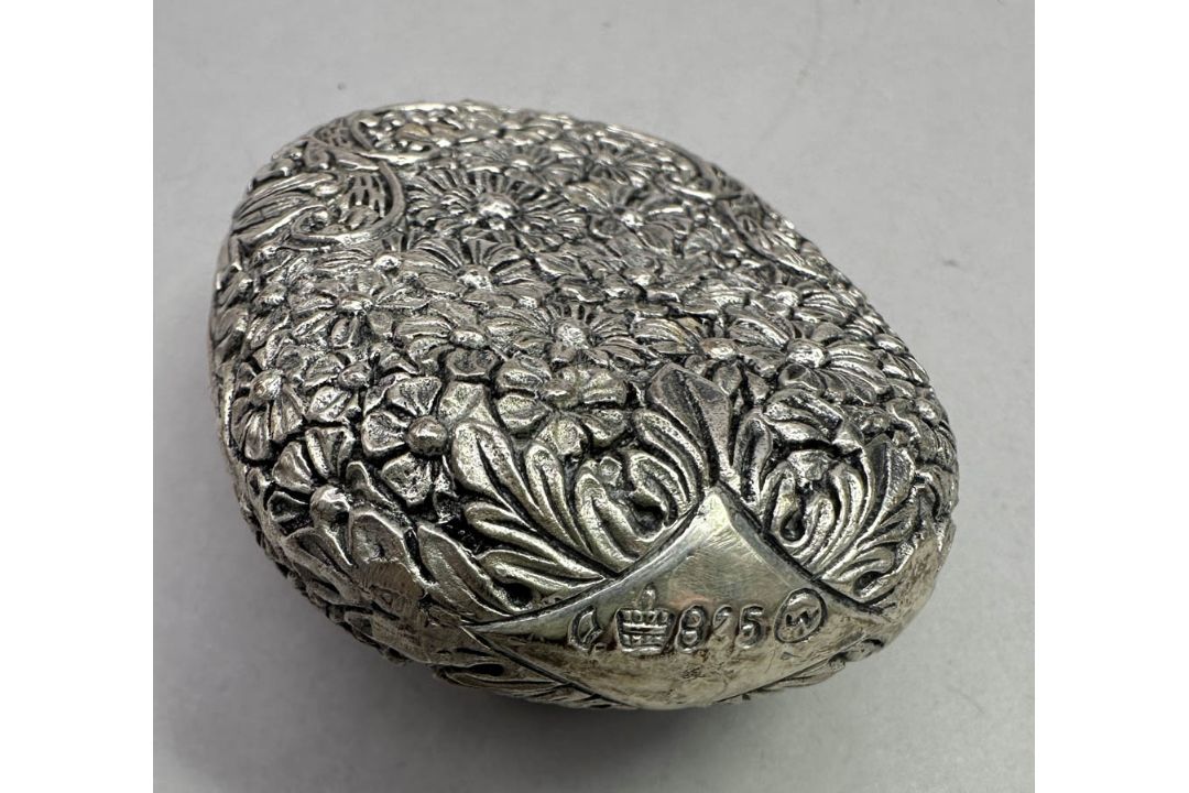 Very fine German silver scent bottle, Christoph Widmann, c1920 - Image 5 of 7