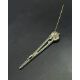 Stunning Art Deco silver brooch with paste stones, c1930 - Image 9 of 9
