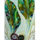 Cameo art glass Vase decorated lilies, Jonathan Harris Glass, signed and dated 2006 - Image 7 of 12