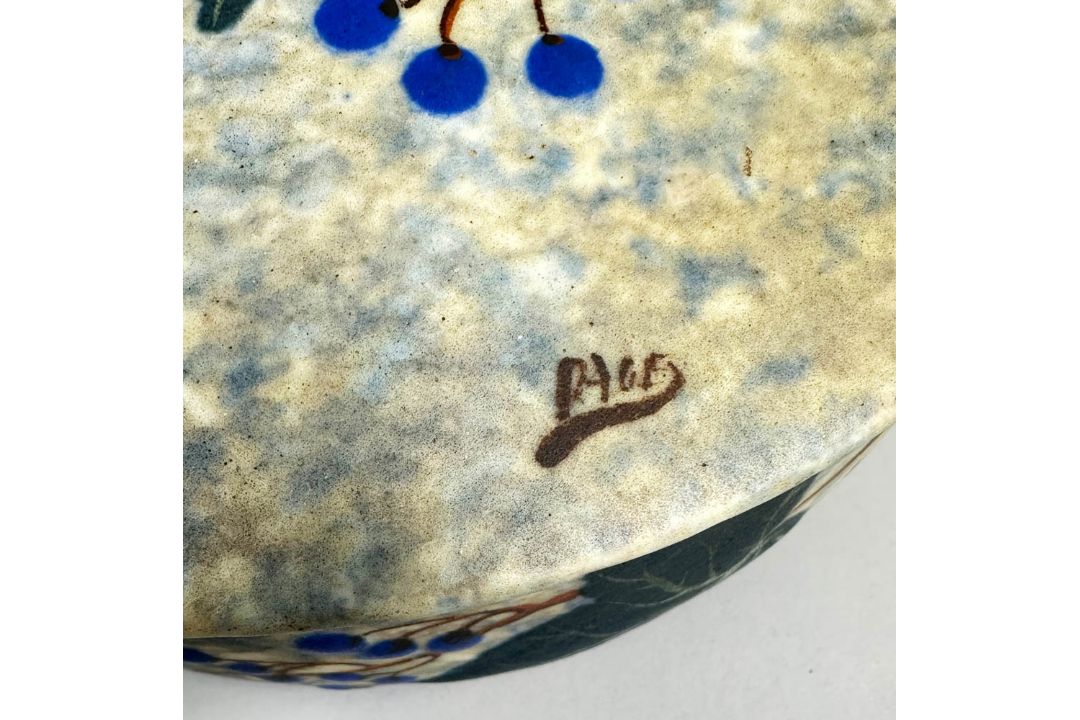 Art Deco style Ceramic Bowl and Cover by Louis Dage (1885-1961), early/mid C20th - Image 8 of 14