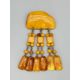 Large butterscotch amber brooch, Denmark, c1970 - Image 1 of 6
