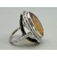 Edwardian cocktail ring with citrine, c1910 - Image 5 of 5