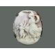 Large allegorical coral cameo Brooch, c1850 - Image 9 of 9
