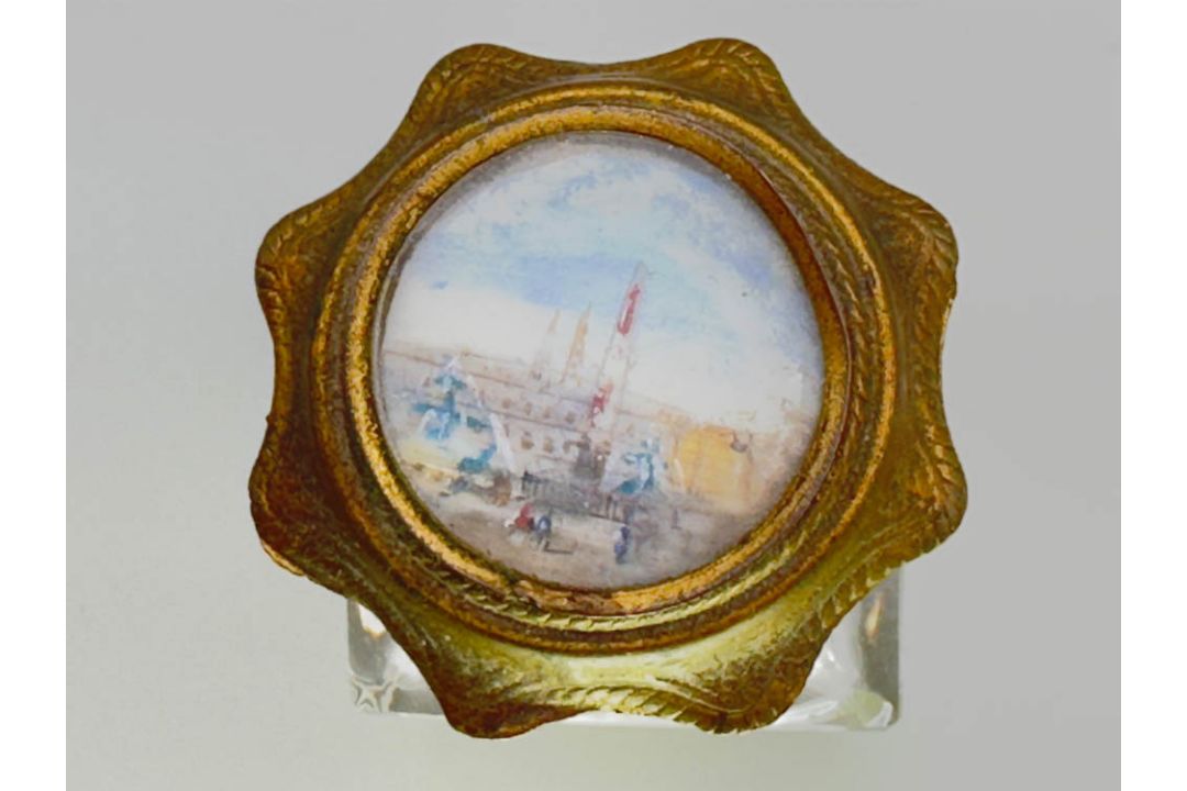 Two Palais Royal or Grand Tour Perfume Bottles, French, second half C19th - Image 4 of 10