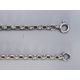 Art Nouveau silver pendant Necklace with chalcedony, probably France or Belgium c1920 - Image 7 of 9
