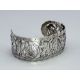 Silver Cuff Bracelet by Stavre Gregor Panis with maritime motifs, signed, American c1940 - Image 1 of 6