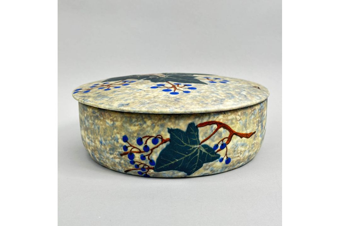 Art Deco style Ceramic Bowl and Cover by Louis Dage (1885-1961), early/mid C20th - Image 2 of 14