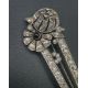 Stunning Art Deco silver brooch with paste stones, c1930 - Image 2 of 9