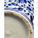 Exceptionally large Chinese Blue and White Teapot with metal handle, late C19th - Image 10 of 10