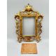 Rococo style gilt metal picture frame and antique photo tissue cover by Percy Lund & Co, 1890s/1920s - Image 6 of 11