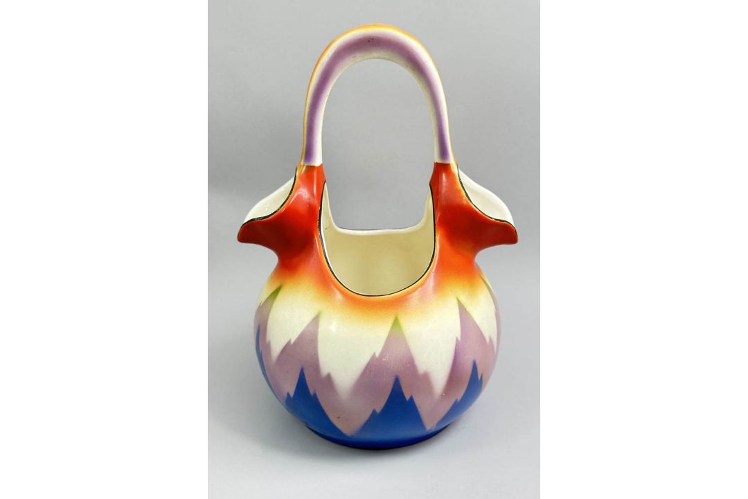 Ditmar Urbach Art Deco Pitcher, Czech 1930s - Image 1 of 6