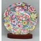 Chinese porcelain Plate in the Mille Fleur Pattern, Qianlong Mark, mid C20th - Image 7 of 7