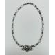 Silver Art Nouveau Necklace with a lady's head, French c1900 - Image 3 of 7
