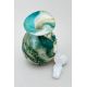 Wylde Green Perfume Bottle, Lesley Ann Clarke Glass, signed and dated 2019 - Image 6 of 8