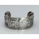 Silver Cuff Bracelet by Stavre Gregor Panis with maritime motifs, signed, American c1940 - Image 3 of 6