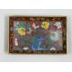 Chinese Cloisonne Small Tray decorated with Flowers and Rocks, 19th Century - Image 1 of 8