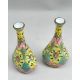 Pair of Bohemian Harrach Glass Vases, Morocco pattern, second half C19th - Image 9 of 10