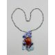 Amber and enamel necklace by Helga Exner, signed, Denmark c1990 - Image 1 of 10