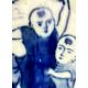 Chinese Blue and White Snuff Bottle decorated boys circa 1900 - Image 5 of 6