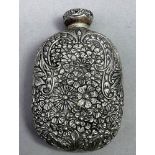 Very fine German silver scent bottle, Christoph Widmann, c1920