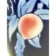 Pair of Shelley ware Peaches or Japanese Fruit design Vases, pattern no 8677, 1930s - Image 6 of 10