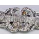 Art Deco silver dress clips/brooch, American, c1930 - Image 2 of 9
