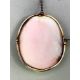 Large allegorical coral cameo Brooch, c1850 - Image 8 of 9