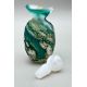 Wylde Green Perfume Bottle, Lesley Ann Clarke Glass, signed and dated 2019 - Image 5 of 8