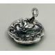 Silver Art Nouveau Earrings with ladies faces, probably Belgium or Austria c1910 - Image 4 of 5