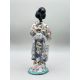 Japanese Arita figure of a Bijin, second half C19th - Image 3 of 10