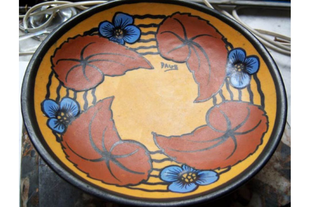 Art Deco style Ceramic Bowl and Cover by Louis Dage (1885-1961), early/mid C20th - Image 14 of 14