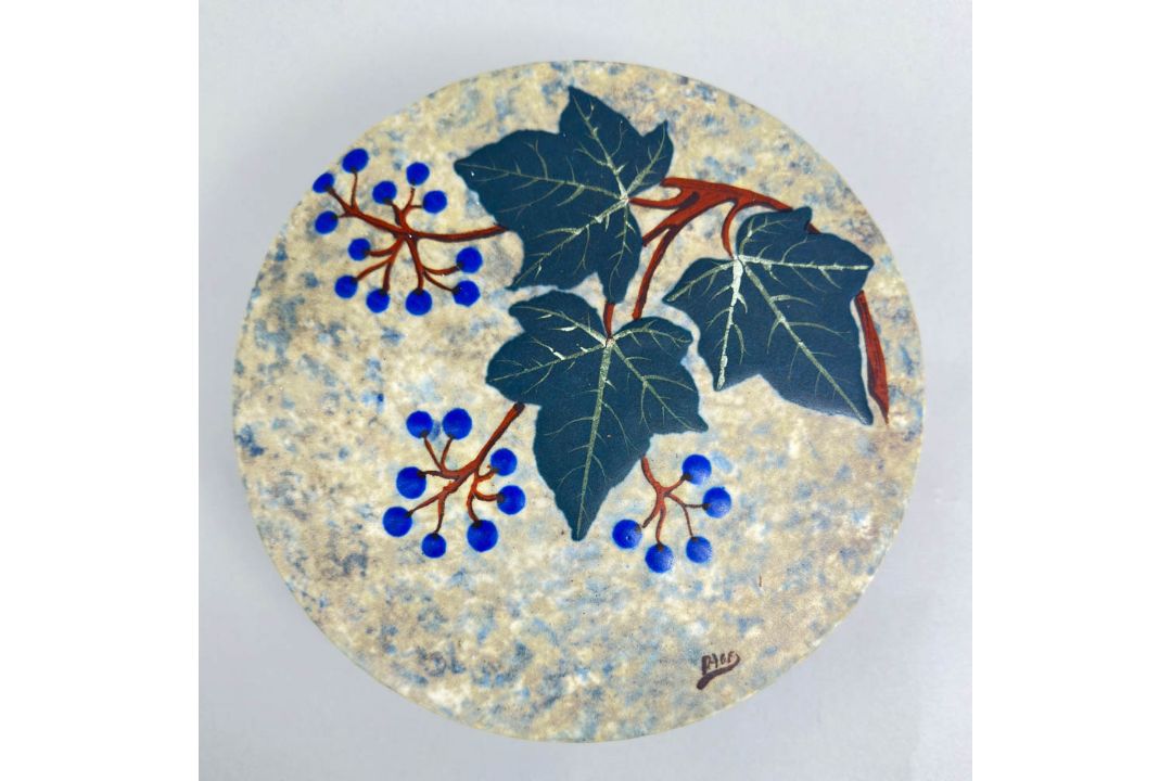 Art Deco style Ceramic Bowl and Cover by Louis Dage (1885-1961), early/mid C20th - Image 3 of 14