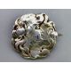 Silver Art Nouveau brooch with a profile head of a lady, French, c1900 - Image 1 of 4