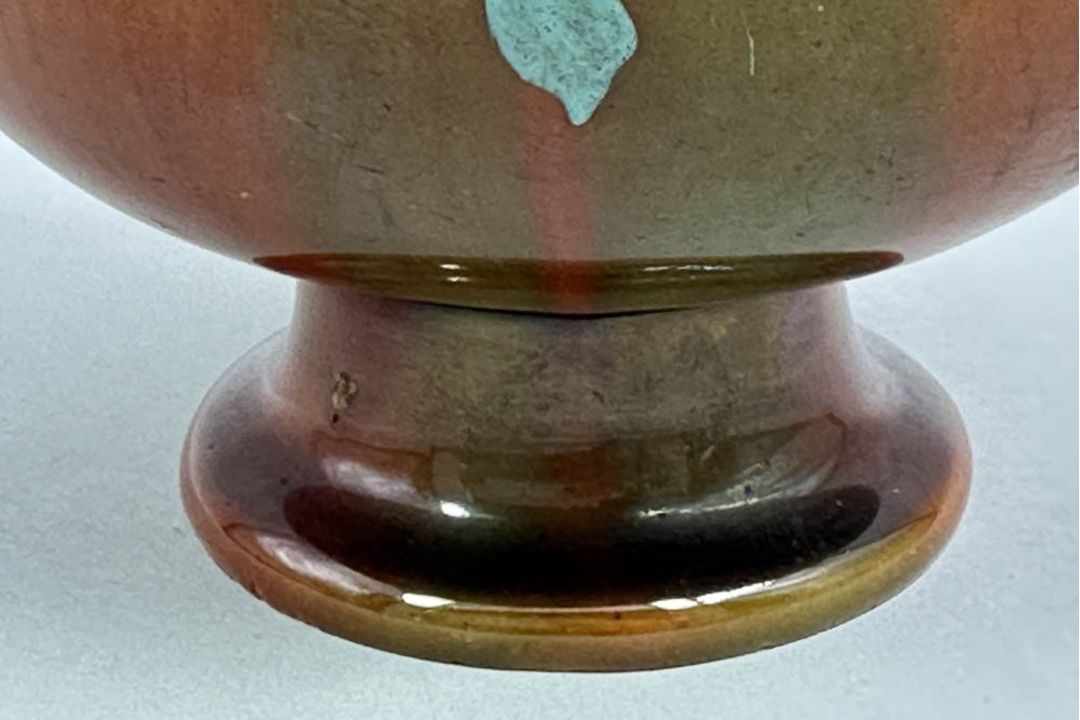 Terracotta Glazed Bottle Vase in the style of Christopher Dresser, Watcombe Pottery, circa 1900 - Image 7 of 9