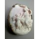 Large allegorical coral cameo Brooch, c1850 - Image 5 of 9