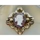 Georgian agate brooch with cameo mount, c1820 - Image 3 of 6