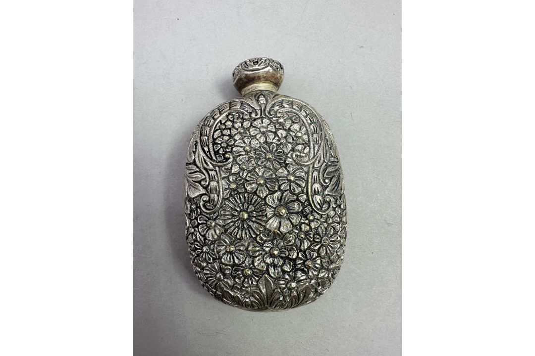 Very fine German silver scent bottle, Christoph Widmann, c1920 - Image 3 of 7