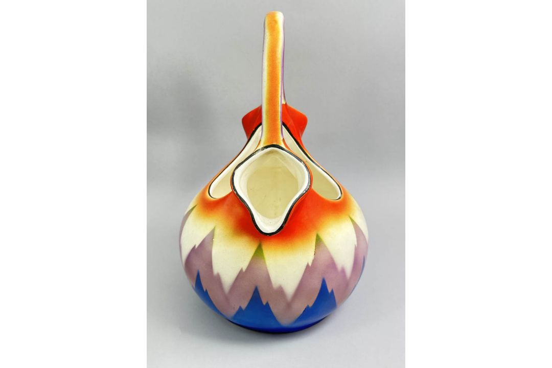 Ditmar Urbach Art Deco Pitcher, Czech 1930s - Image 2 of 6