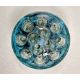 Davidson Glass Topaz Briar Table Centrepiece, 1930s - Image 7 of 11